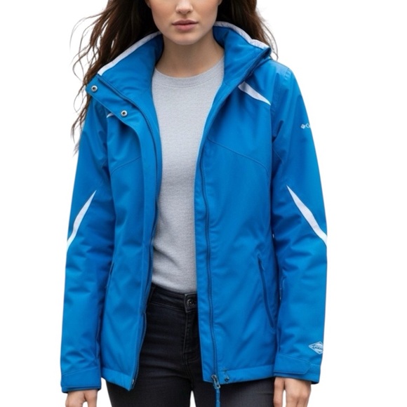Columbia Jackets & Blazers - Columbia Bugaboo omni tech interchange hooded jacket